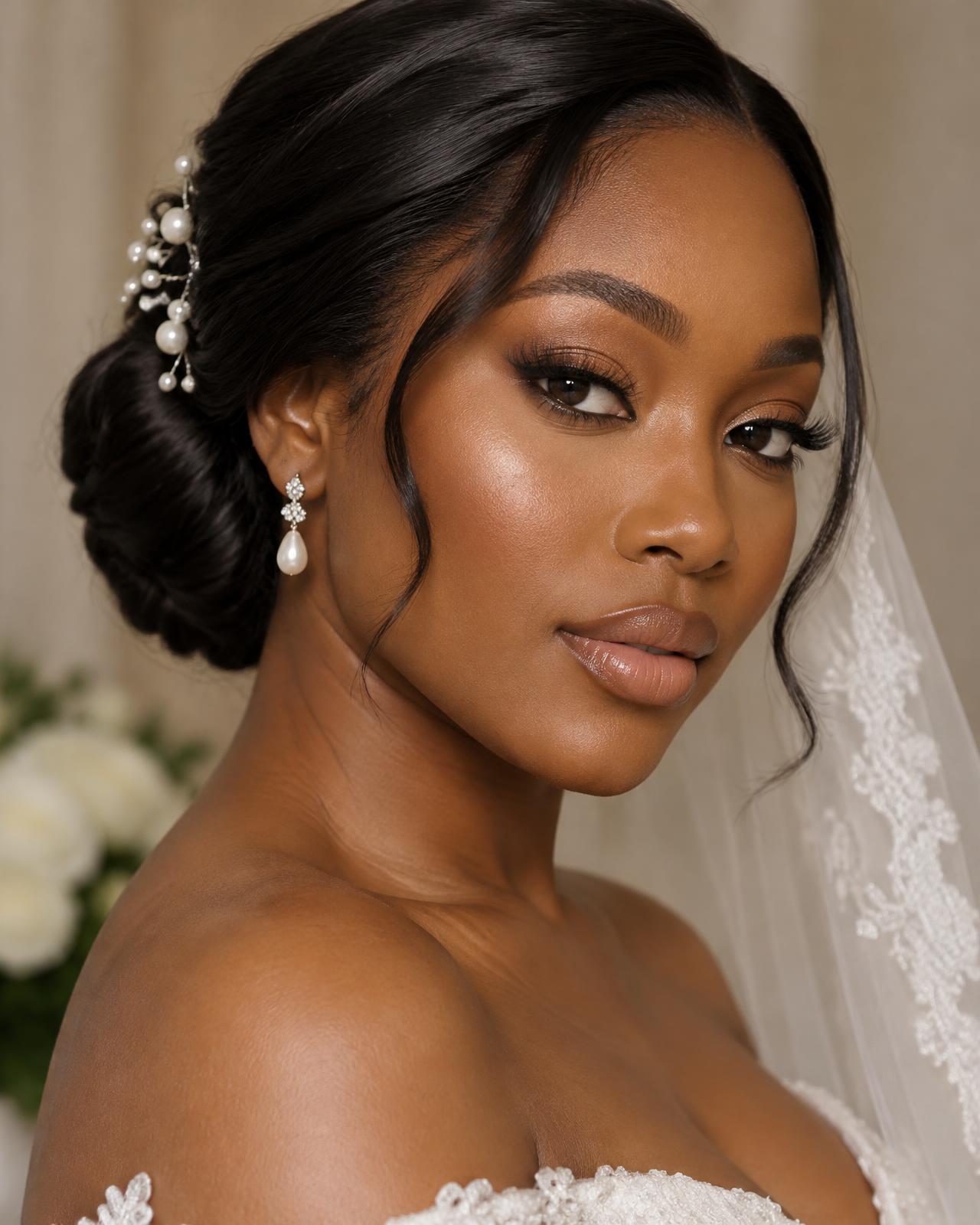 Bridal beauty portrait